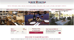 Desktop Screenshot of marchebacchus.com
